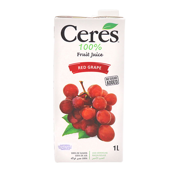 Ceres Red Grape Juice 1L