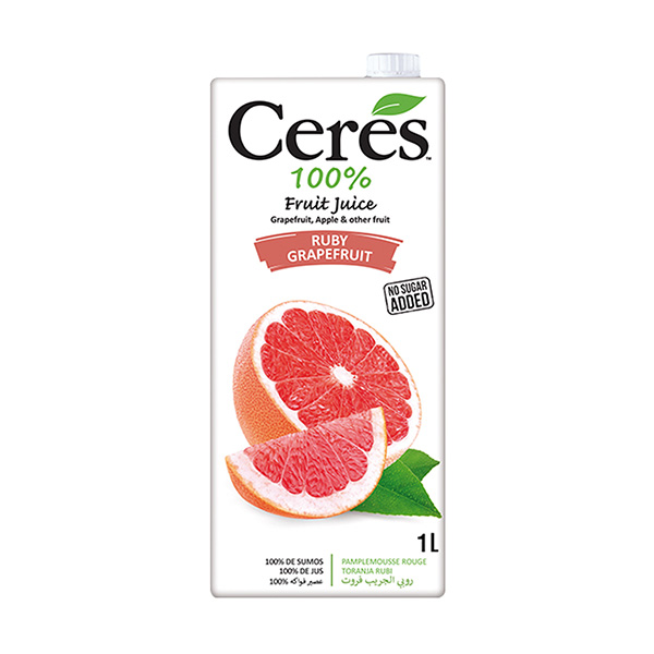 Ceres Ruby Grapefruit Juice 1L