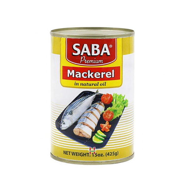 Saba Mackerel in Natural Oil 425g