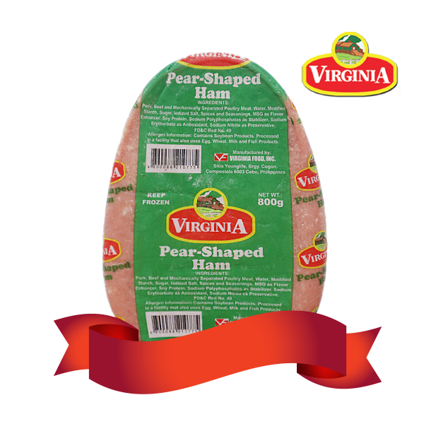 Virginia Pear-Shaped Ham 800g