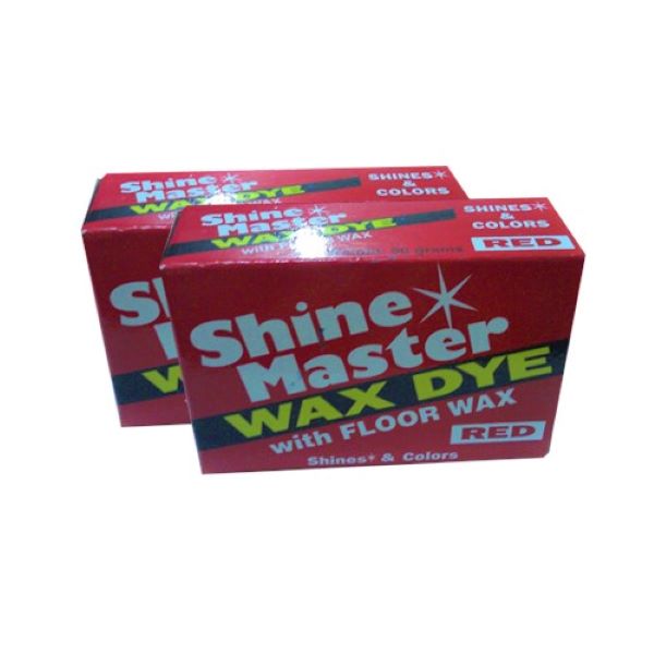 Shine Master Wax Dye Red 90g
