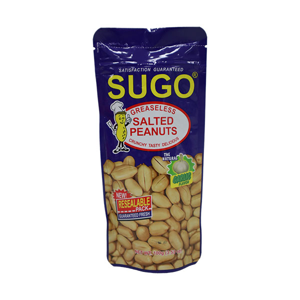 Sugo Greaseless Salted Peanuts 100g