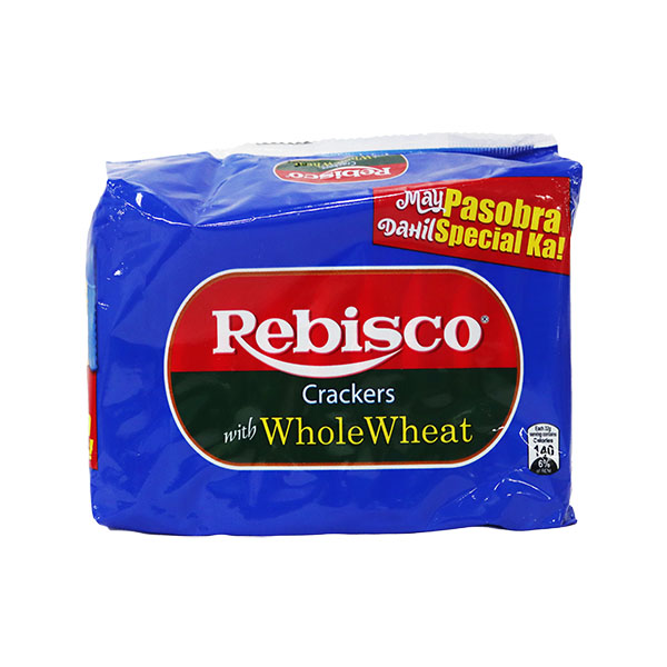 Rebisco Whole Wheat Crackers 10’s