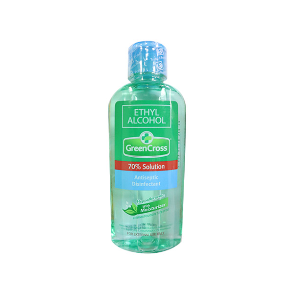 Green Cross Ethyl Alcohol 70% Solution with Moisturizer 150ml