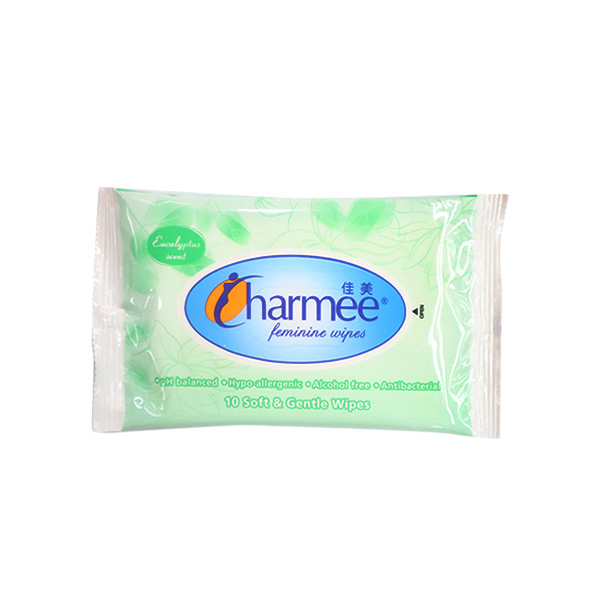 Charmee Mentholated Feminine Wipes 10's