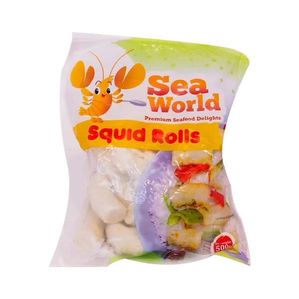 Sea World Squid Roll 500g