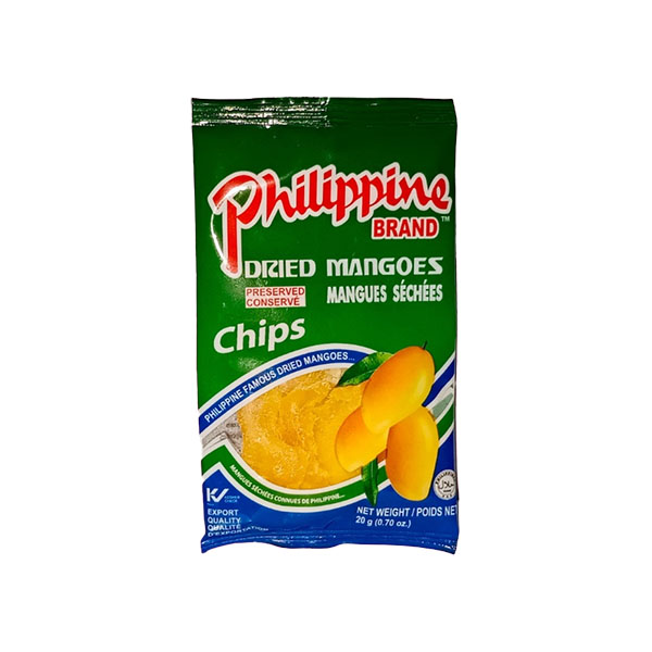 Philippine Brand Dried Mango Chips 20g