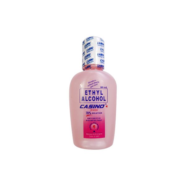 Casino Ethyl Alcohol Femme 70% Solution 60mL