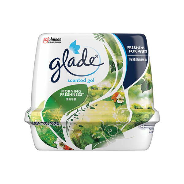 Glade Scented Gel Morning Freshness 180g