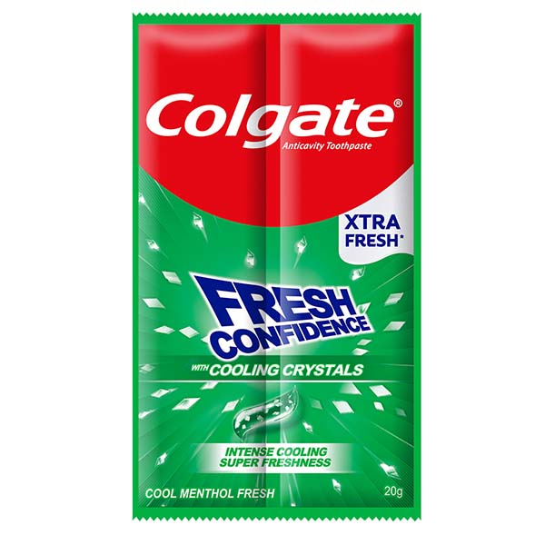 Colgate Fresh Con with Cooling Crystals Menthol Fresh 22g