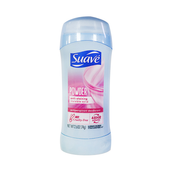 Suave Deo Invisible Solid Powder 74g