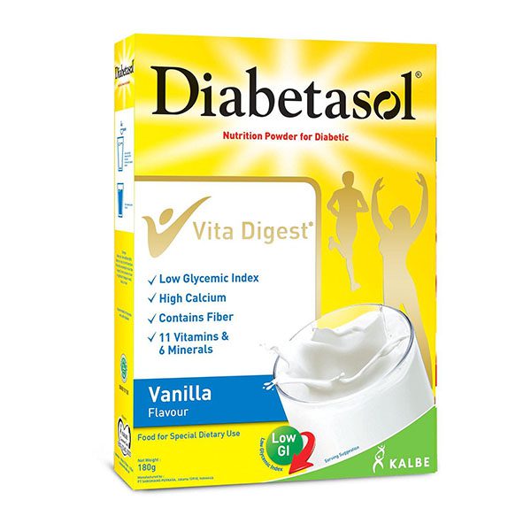 Diabetasol Nutrition Powder Vanilla 180g