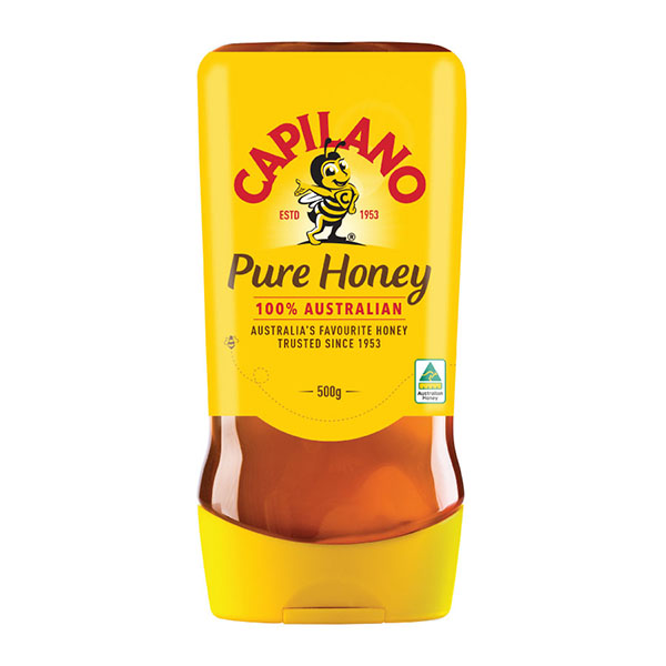 Capilano Honey Upside Down Squeeze Bottle 500g