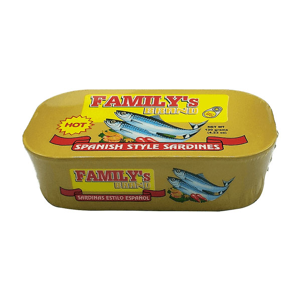 Familys Spanish Style Sardines 120g