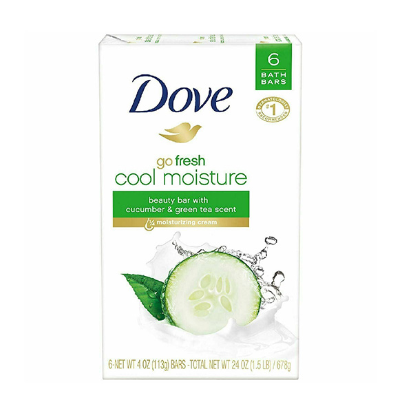 Dove Cool Moisture Beauty Bar 106g 6 Bars