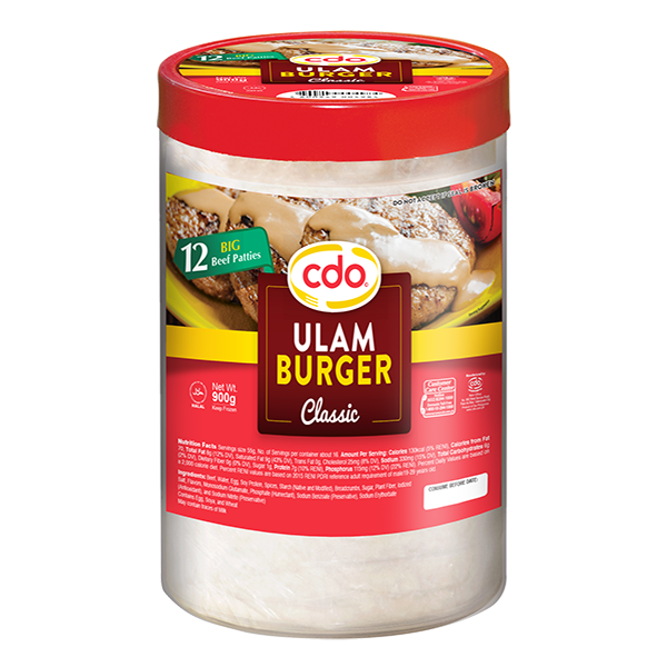 CDO Ulam Burger 900g