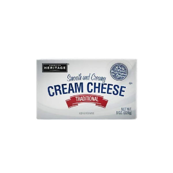American Heritage Cream Cheese Plain Bar 8oz