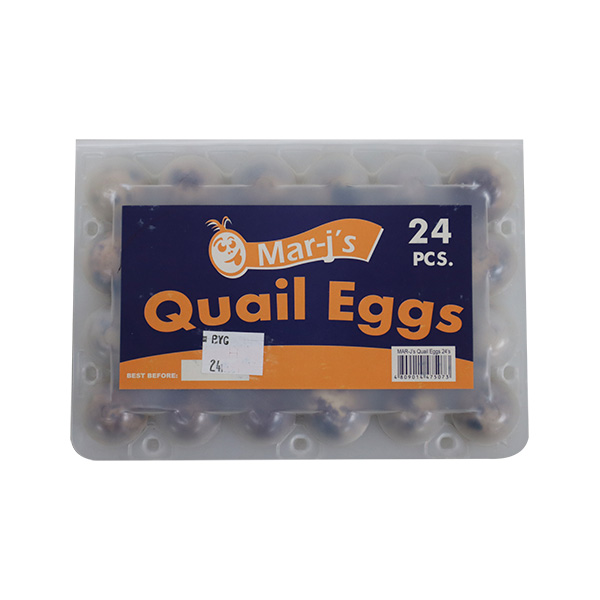 Mar-J's Quail Eggs 24's