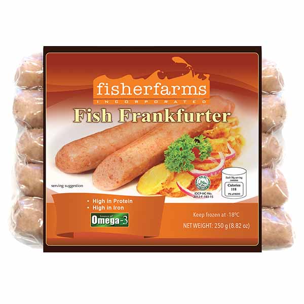 Fisherfarms Fish Frankfurter 250g