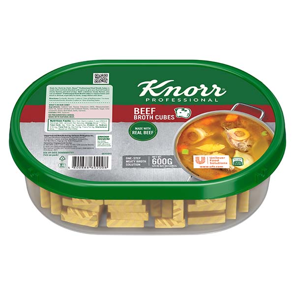 Knorr Beef Cubes Professional Pack 600g