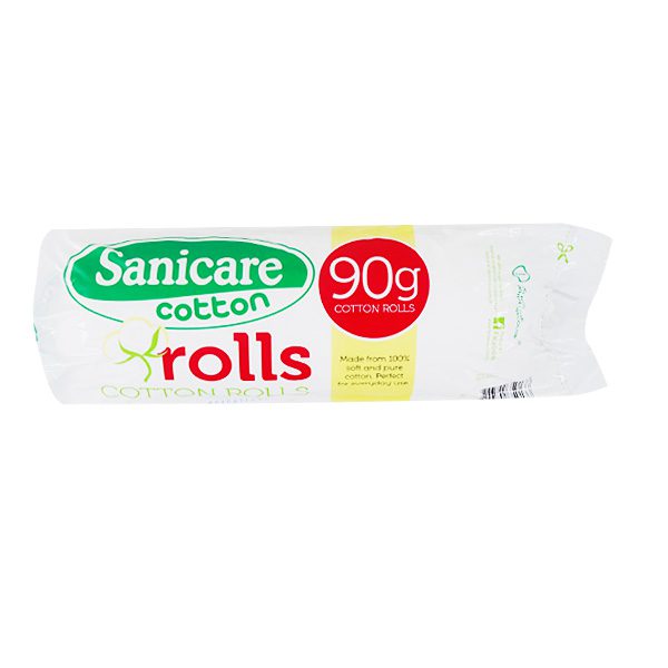Sanicare Cotton Rolls 90g