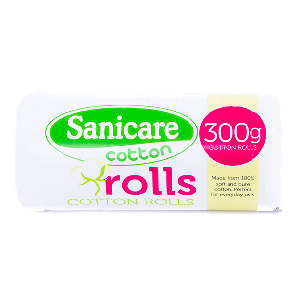SANICARE COTTON 1ROLL 300G
