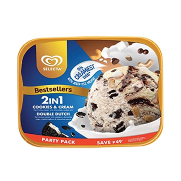 Selecta Supreme Double Dutch + Cookies & Cream 1x2.0L