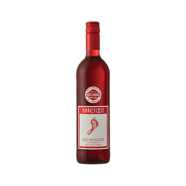 Barefoot Red Moscato 750ml