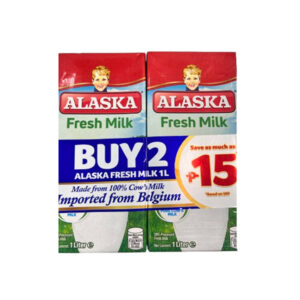 Buy 2 Alaska Fresh Milk 1L