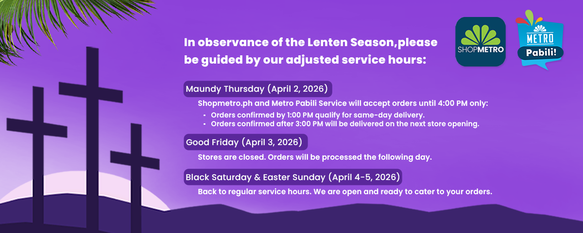 Lenten Store Hours