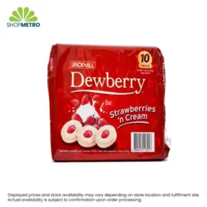 Jack 'N Jill Dewberry Strawberries 'N Cream 10pcs x 33g