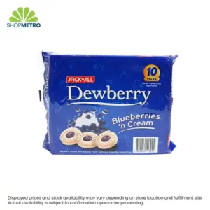 Jack 'N Jill Dewberry Blueberries 'N Cream 10pcs x 33g