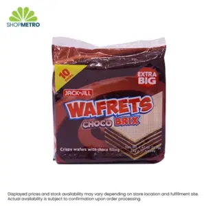Jack 'N Jill Wafrets Brix Choco 24g