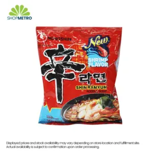 Nongshim Shin Ramyun Noodle Soup Shrimp Flavor 120g