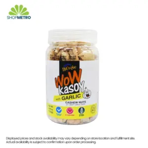 Wow Kasoy Cashew Nuts with Garlic Chips 125g