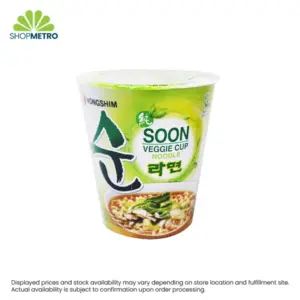 Nongshim Soon Veggie Cup Noodle 67g