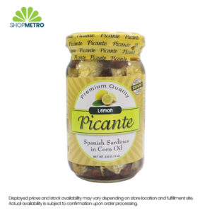 Picante Spanish Sardines In Corn Oil Lemon 230g