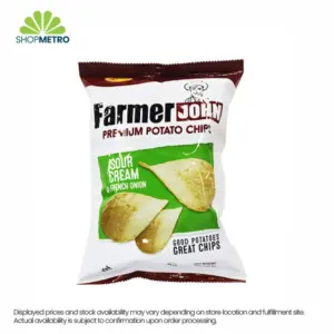 Farmer John Premium Potato Chips Sour Cream and French Onion 55g