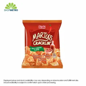 Oishi Marty's Cracklin' Spicy Vinegar 26g