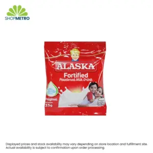 Alaska Fortified Powdered Milk Drink 33g