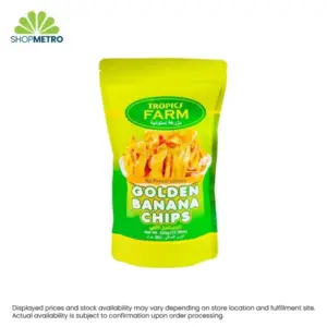 Tropics Farm Golden Banana Chips 350g