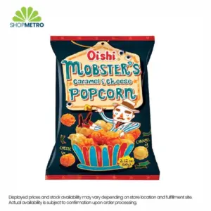 Oishi Mobster's Caramel & Cheese Popcorn 60g