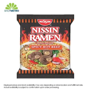 Nissin Ramen Spicy Hot Beef 62g