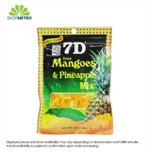 7D Dried Mangoes Pineapple Mix 80g