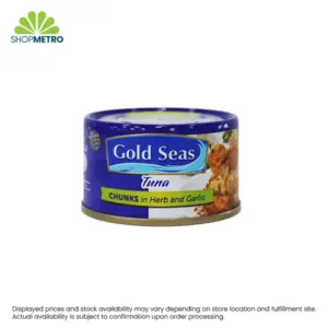 Gold Seas Tuna Chunks In Herb and Garlic 90g