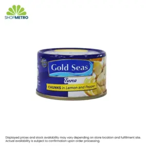 Gold Seas Tuna Chunks In Lemon And Pepper 90g
