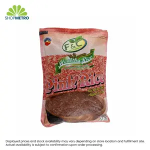 F and C Healthy Pink Rice 2kg