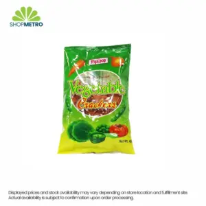 Fry N' Pop Vegetable Crackers 400g