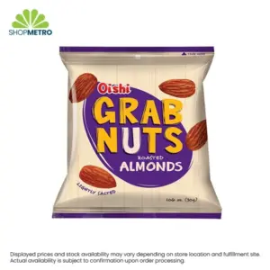 Oishi Grab Nuts Roasted Almonds 30g