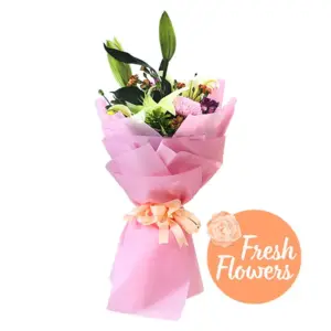 Fresh Flower Bouquet - Elegant, Handcrafted Blooms for Any Occasion